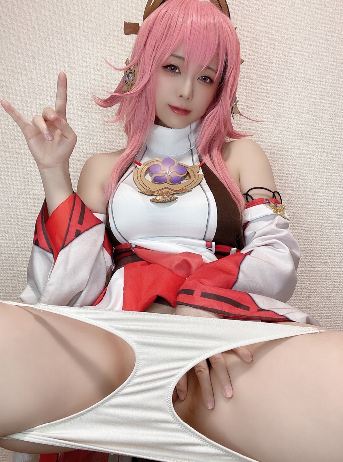 26030710   Rizuna - 八重神子コスプレ自撮り 91P-132M